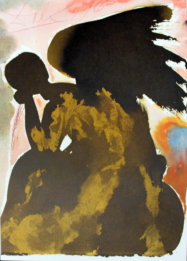 Salvador Dali - Volume II.20: Artist: Salvador Dali Title: Volume II.20 Year: 1938 Dimensions: 19in. by 13.75in. Edition: From the rare limited edition Suite: Biblia Sacra Signature Details: Signed in the plate Comes with a