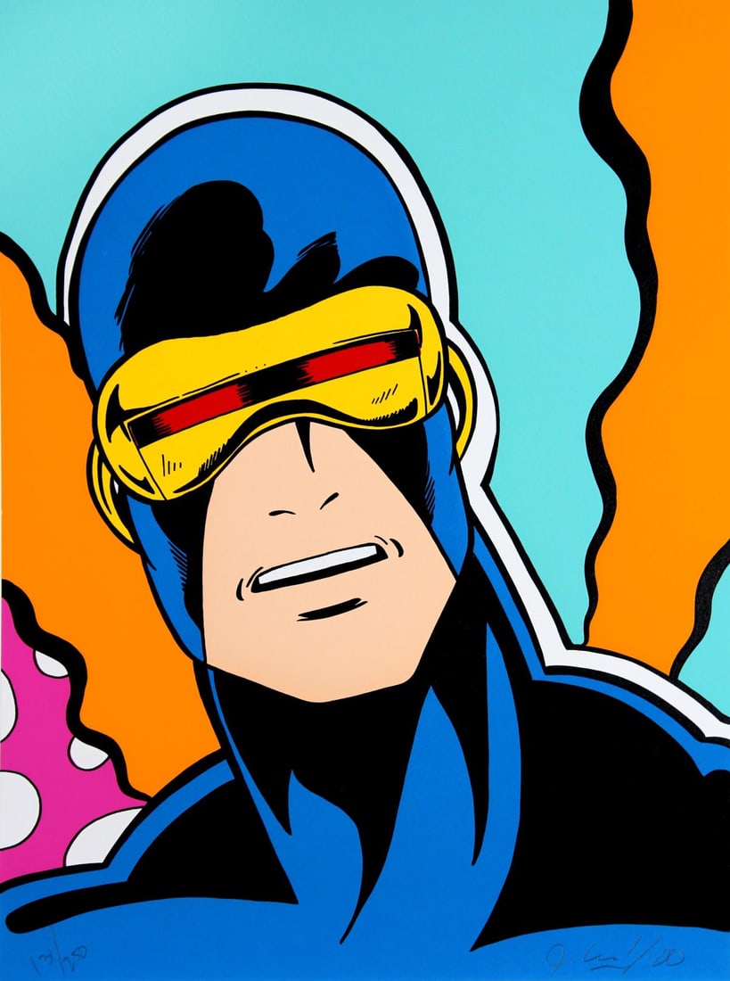 CRASH - Cyclops: Artist: CRASH Title: Cyclops Year: 2000 Dimensions: 24in. by 18in. Edition: From the rare limited edition of 250 Medium: Original serigraph on paper Condition: Excellent Signature Details: Hand