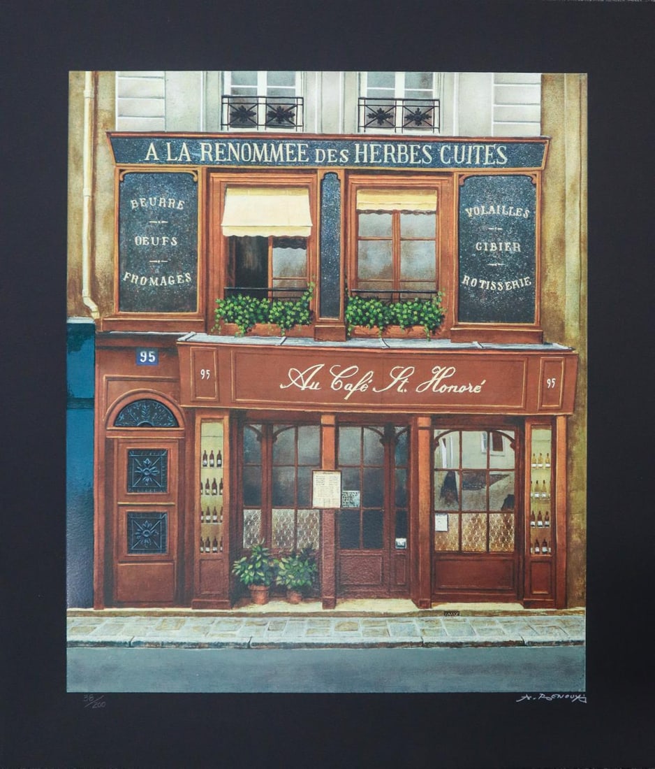 Andre Renoux - Cafe St. Honore - 2