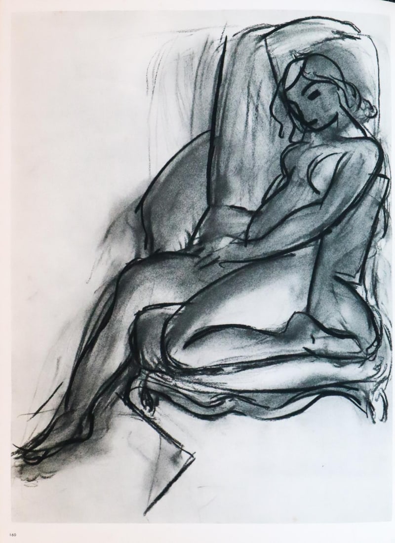 Henri Matisse - Untitled from Verve Suite (After): Artist: Henri Matisse Title: Untitled from Verve Suite Year: 1952 Dimensions: 14in. by 10 1/4in. Edition: From the rare limited edition Publisher: Teriade Pari