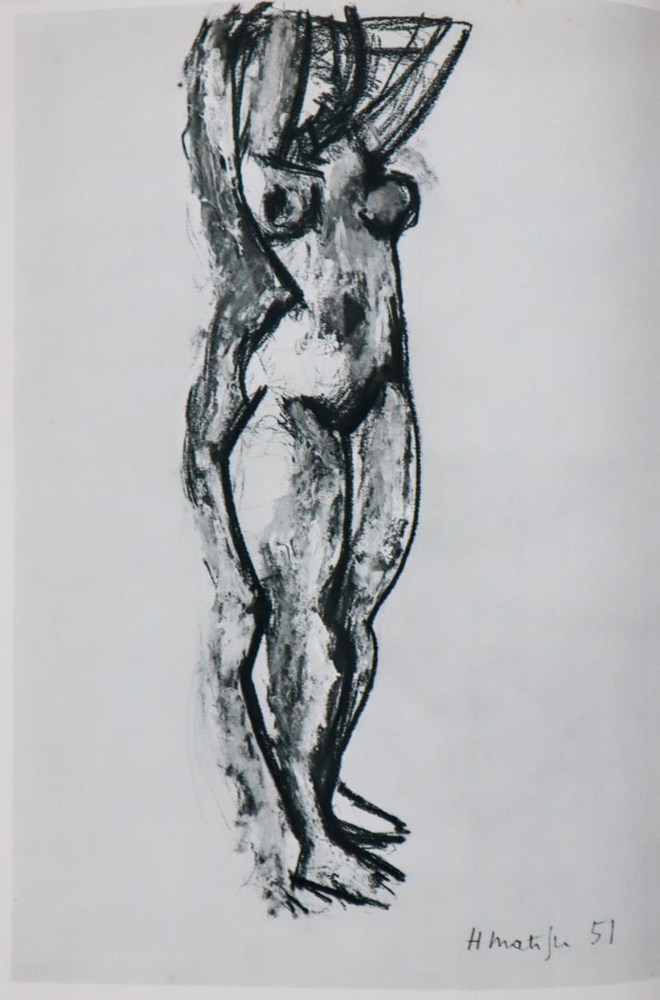 Henri Matisse - Untitled from Verve Suite (After): Artist: Henri Matisse Title: Untitled from Verve Suite Year: 1952 Dimensions: 14in. by 10 1/4in. Edition: From the rare limited edition Publisher: Teriade Paris Dec 1952. Suite: Verve Medium: