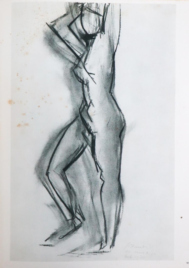 Henri Matisse - Untitled from Verve Suite (After): Artist: Henri Matisse Title: Untitled from Verve Suite Year: 1952 Dimensions: 14in. by 10 1/4in. Edition: From the rare limited edition Publisher: Teriade Paris Dec 1952. Suite: Verve Medium: