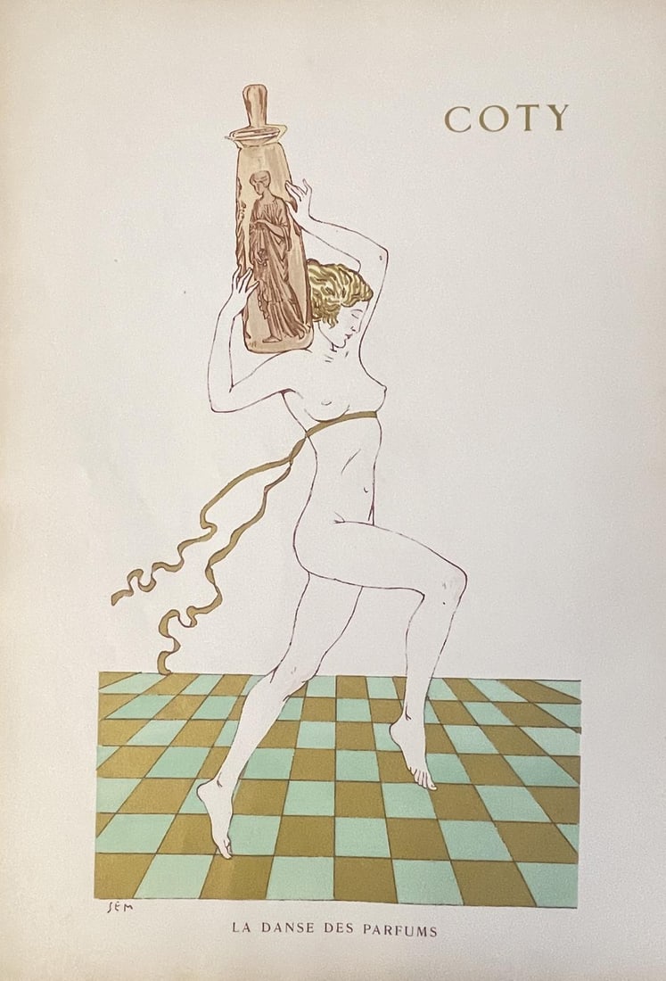 Sem (Georges Goursat) - Plate 24 From Tangoville: Artist: Sem (Georges Goursat) Title: Plate 24 From Tangoville Year: 1913 Dimensions: 12 3/4in. by 18in. Edition: From the rare limited edition Publisher: Fourbourg Saint Honore Paris Suite: