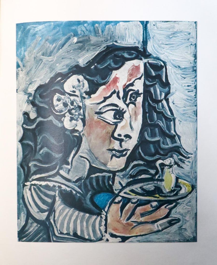 Pablo Picasso (After) - Les Menines: Artist: Pablo Picasso (After) Title: Les Menines Year: 1957 Dimensions: 7.5in. by 9in. Edition: From the rare limited edition of 100 Publisher: Editions Cercle D'art Paris Suite: Les Menines Et La