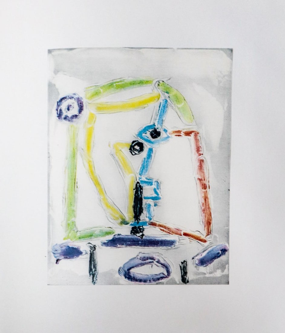 Pablo Picasso (After) - Les Menines: Artist: Pablo Picasso (After) Title: Les Menines Year: 1957 Dimensions: 7.5in. by 9in. Edition: From the rare limited edition of 100 Publisher: Editions Cercle D'art Paris Suite: Les Menines Et La
