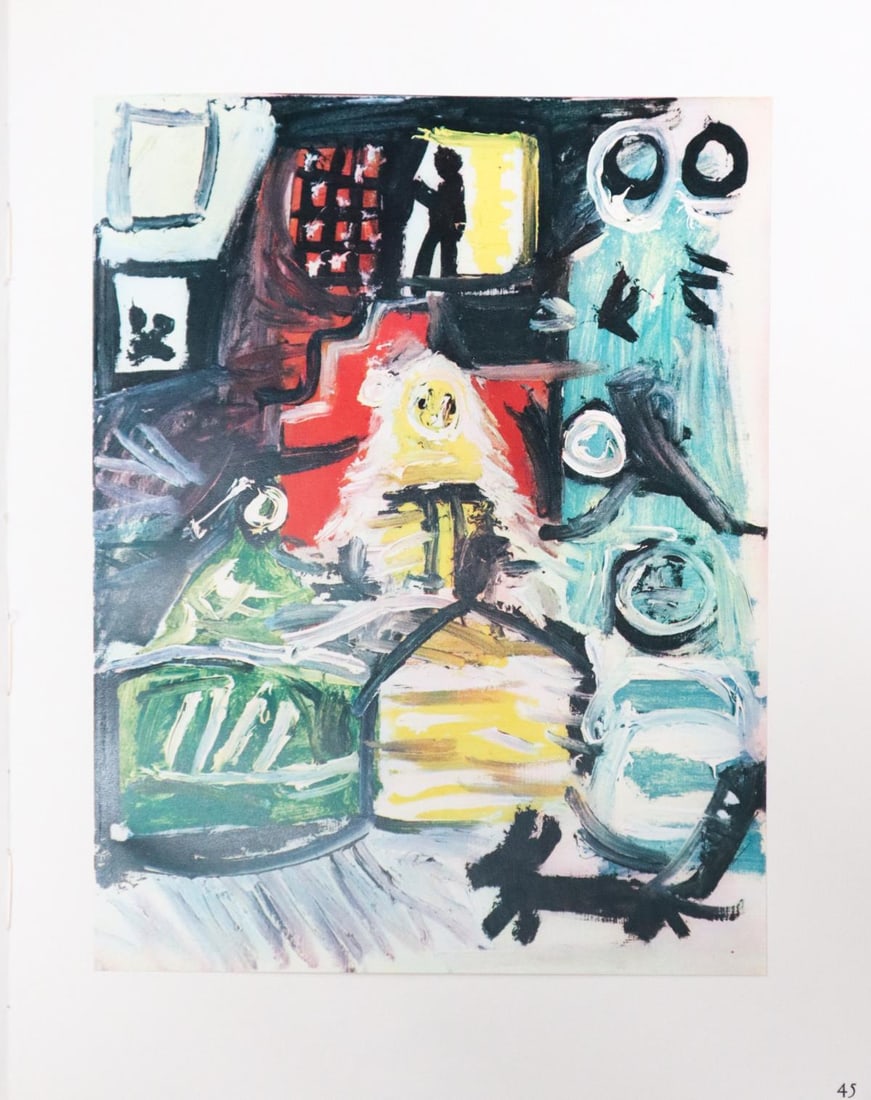 Pablo Picasso (After) - Les Menines: Artist: Pablo Picasso (After) Title: Les Menines Year: 1957 Dimensions: 7.5in. by 9in. Edition: From the rare limited edition of 100 Publisher: Editions Cercle