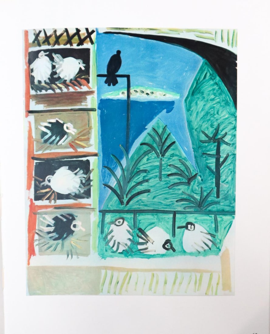 Pablo Picasso (After) - Les Menines: Artist: Pablo Picasso (After) Title: Les Menines Year: 1957 Dimensions: 7.5in. by 9in. Edition: From the rare limited edition of 100 Publisher: Editions Cercle D'art Paris Suite: Les Menines Et La