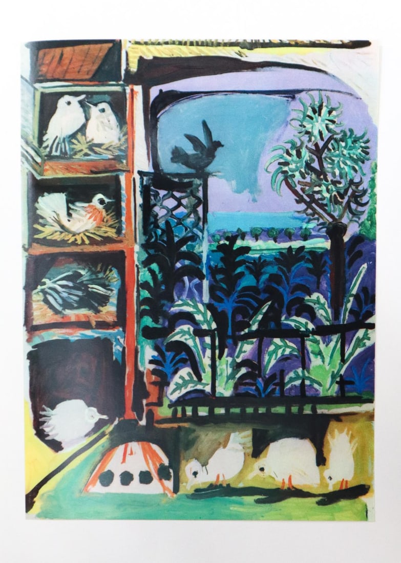 Pablo Picasso (After) - Les Menines: Artist: Pablo Picasso (After) Title: Les Menines Year: 1957 Dimensions: 7.5in. by 9in. Edition: From the rare limited edition of 100 Publisher: Editions Cercle D'art Paris Suite: Les Menines Et La