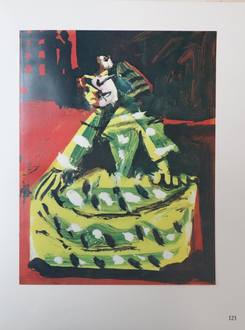 Pablo Picasso (After) - Les Menines: Artist: Pablo Picasso (After) Title: Les Menines Year: 1957 Dimensions: 7.5in. by 9in. Edition: From the rare limited edition of 100 Publisher: Editions Cercle
