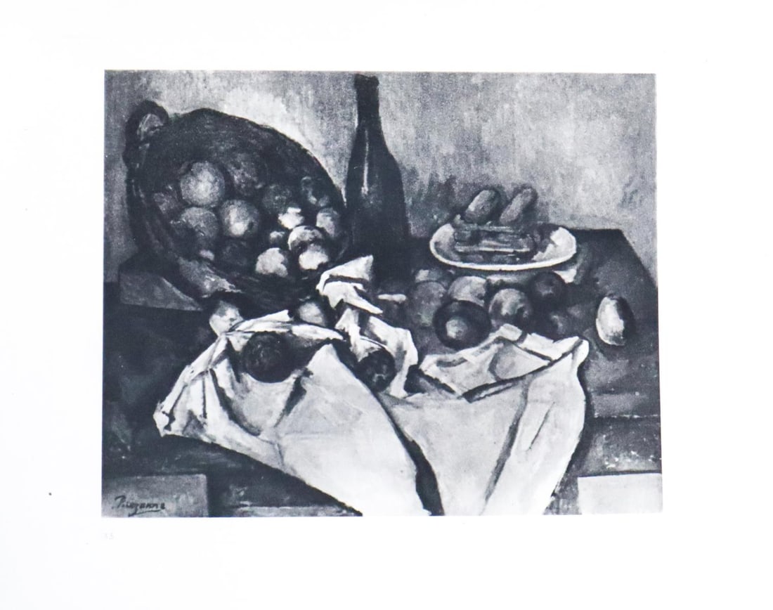 Paul Cezanne (after) - La Corbeille de pommes (1 of 1)