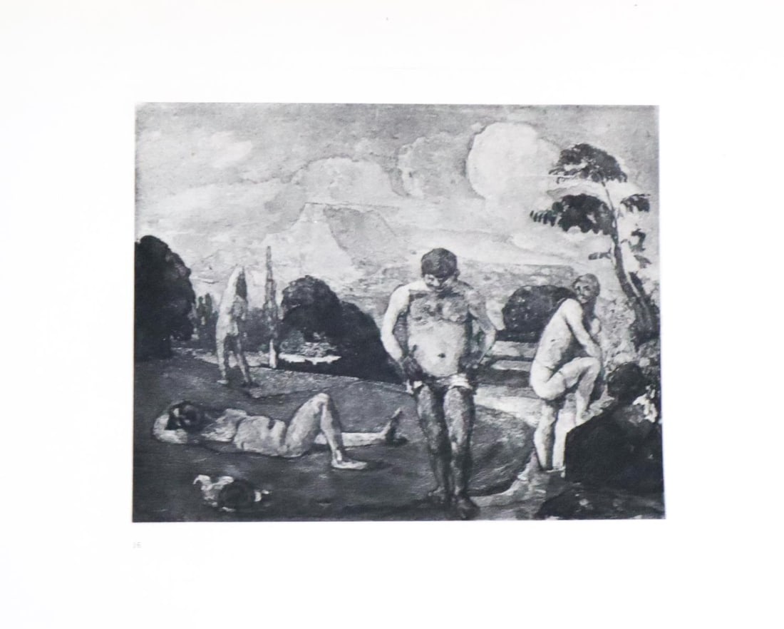 Paul Cezanne (after) - Les Baigneurs au repos (1 of 1)