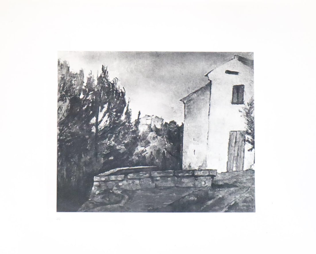 Paul Cezanne (after) - La maison abandonne (1 of 1)