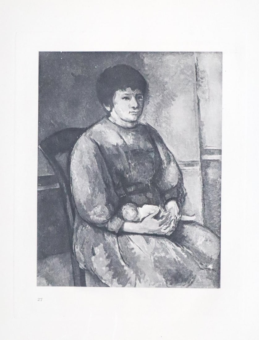 Paul Cezanne (after) - Jeune fille a la poupee (1 of 1)