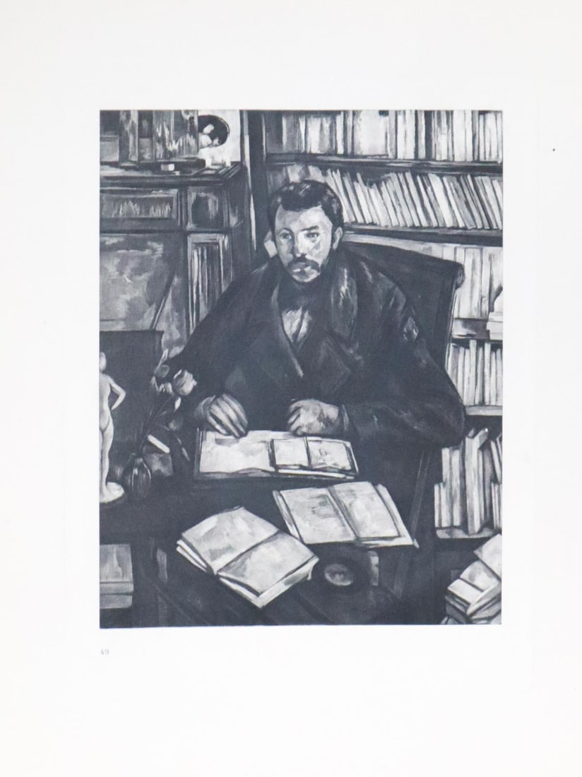 Paul Cezanne (after) - Untitled: Artist: Paul Cezanne (after) Title: Untitled Dimensions: 12.5in. by 10in. Edition: From the rare limited edition of 650 Publisher: Ambroise Vollard Editeur: 6 Rue Lafitte Paris France. Published 1914