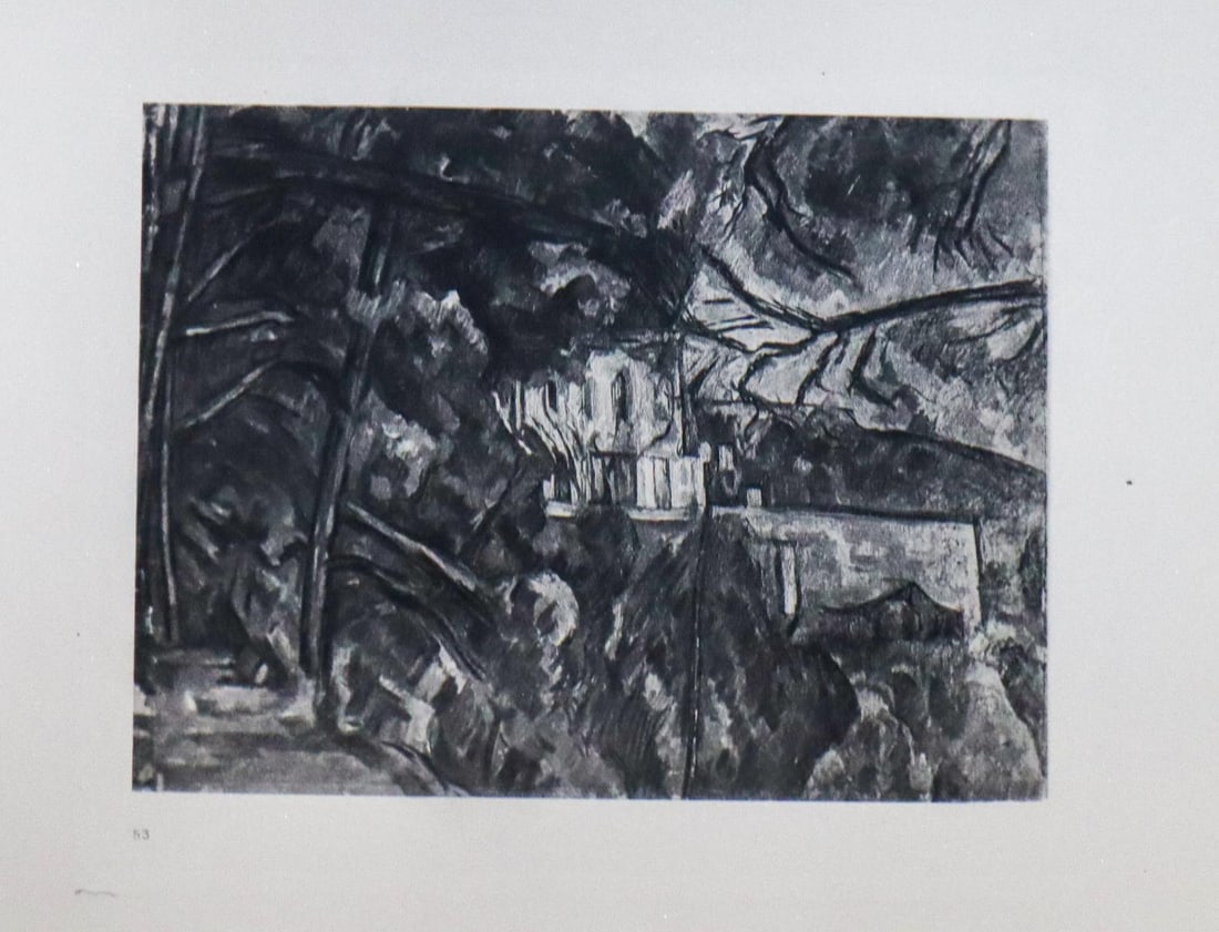 Paul Cezanne (after) - Untitled: Artist: Paul Cezanne (after) Title: Untitled Dimensions: 12.5in. by 10in. Edition: From the rare limited edition of 650 Publisher: Ambroise Vollard Editeur: 6 Rue Lafitte Paris France. Published 1914
