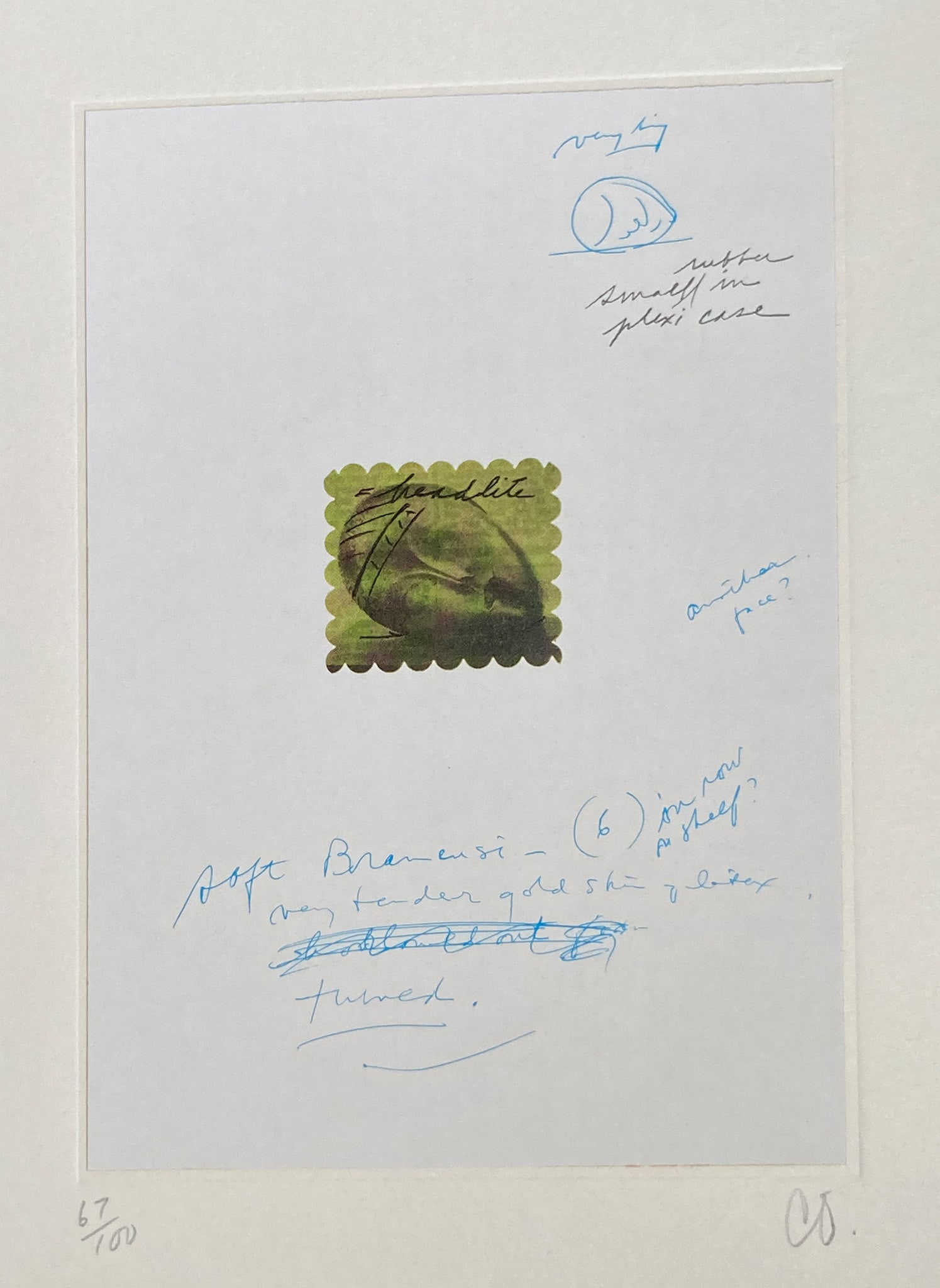 Claes Oldenburg - Notes in Hand 16 (1 of 1)