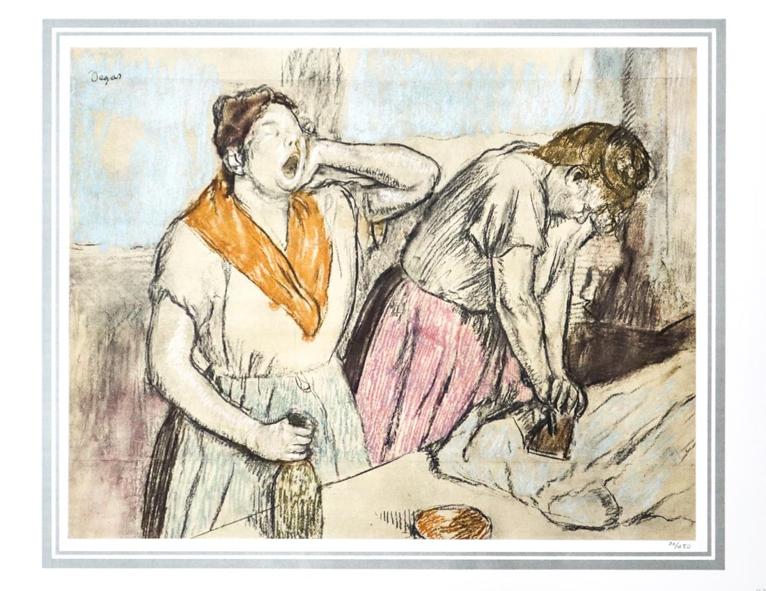 Edgar Degas (After) - Les repasseuses (1 of 1)