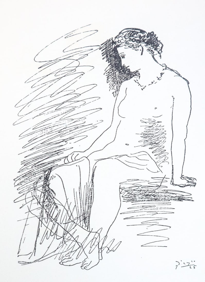 Pablo Picasso - Le Cirque (After): Artist: Pablo Picasso Title: Le Cirque Dimensions: 3in. by 4in. Edition: From the rare limited edition Suite: Pablo Picasso by Eugenio D'Ors Medium: Lithograph