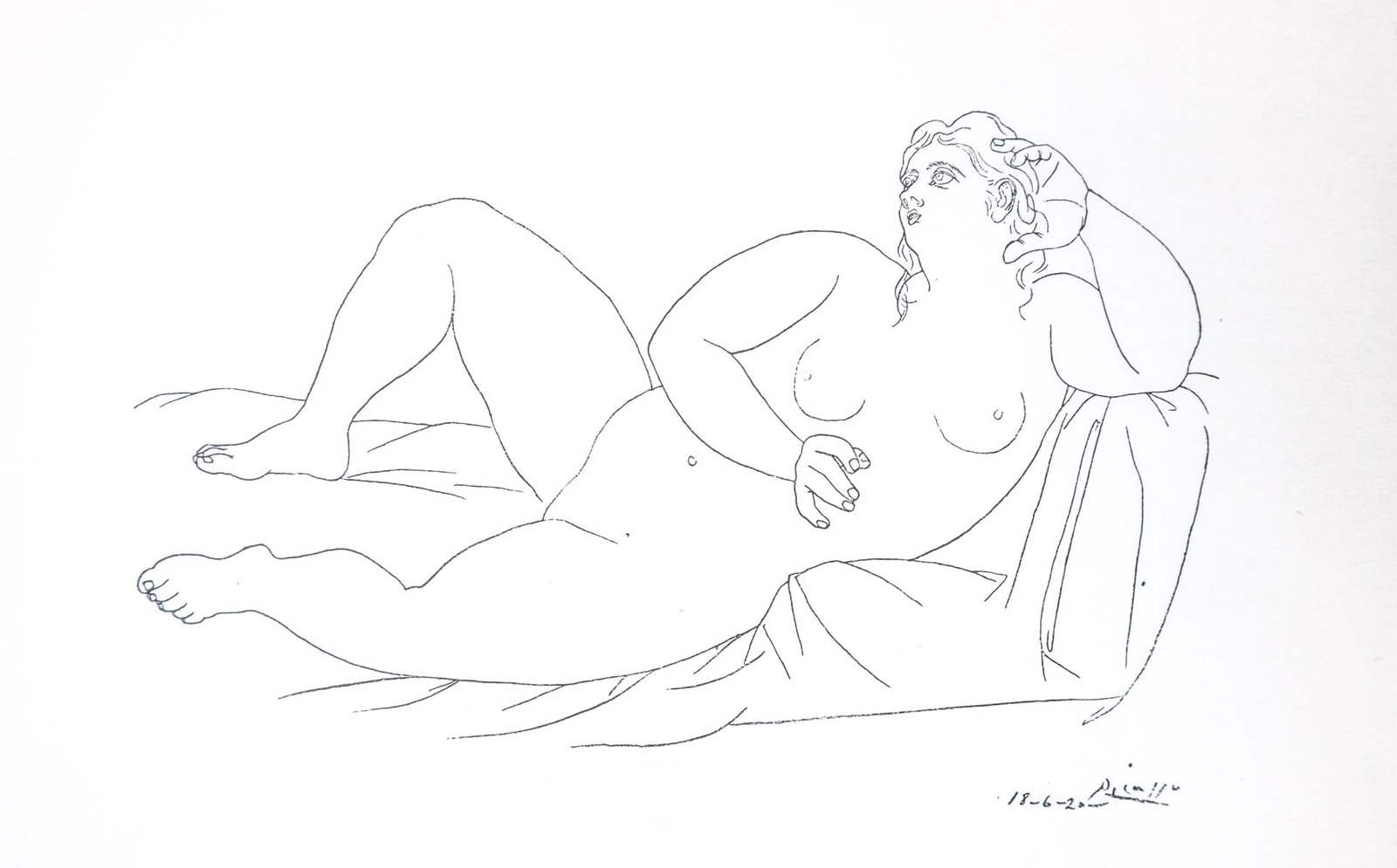 Pablo Picasso - Nature Morte (After): Artist: Pablo Picasso Title: Nature Morte Dimensions: 6in. by 4in. Edition: From the rare limited edition Suite: Pablo Picasso by Eugenio D'Ors Medium: Lithogr