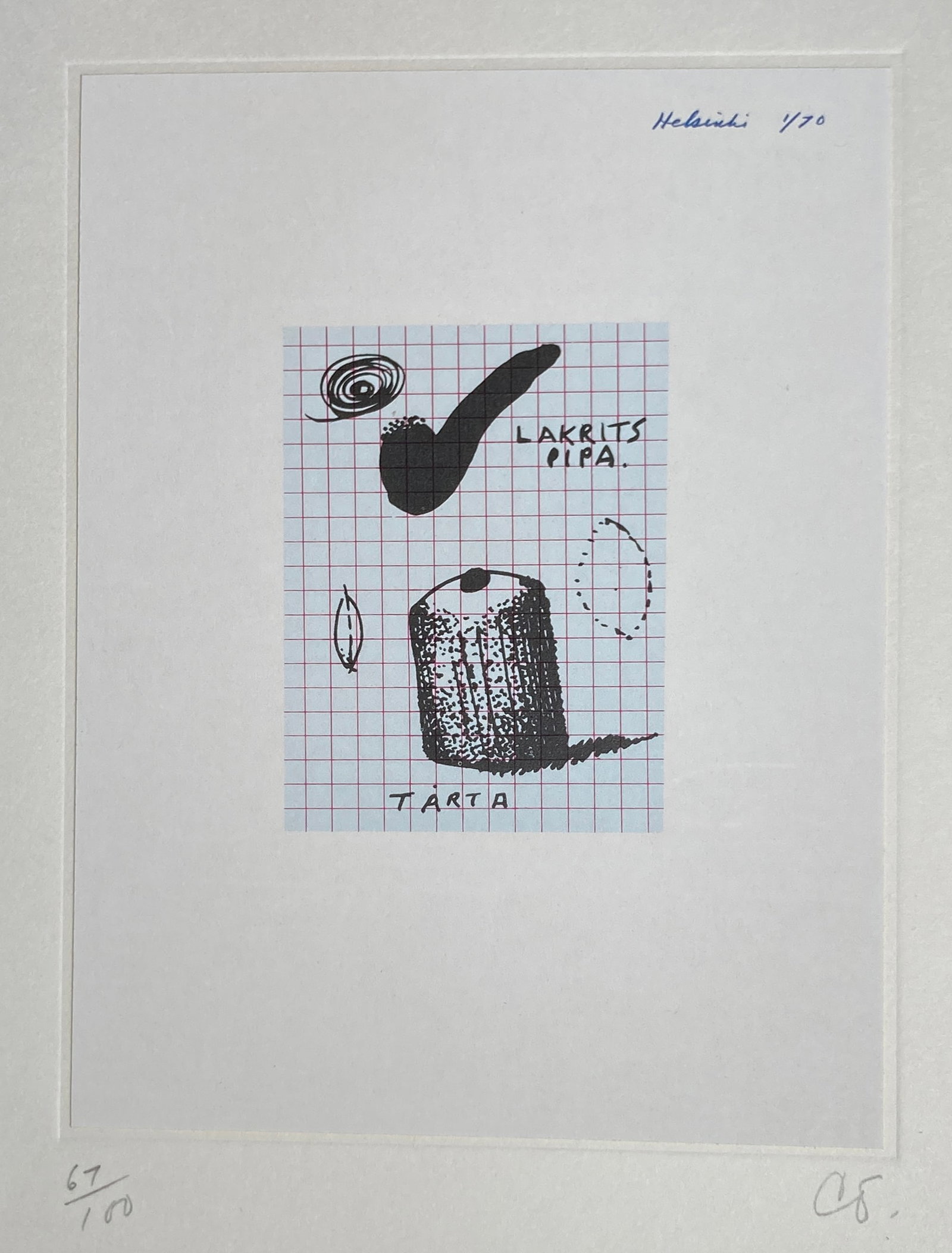 Claes Oldenburg - Notes in Hand 12 (1 of 2)