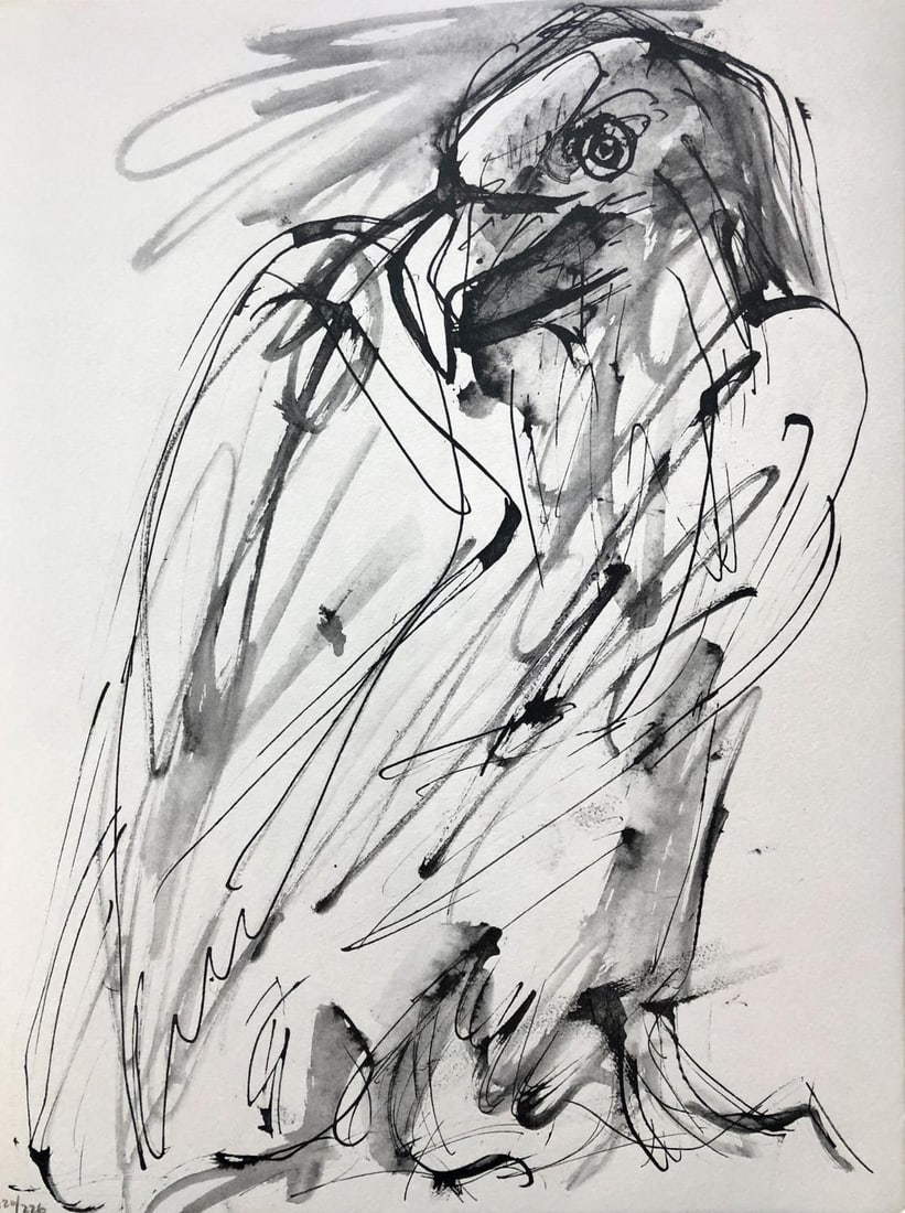 Pablo Picasso (After) - Un aigle. (1 of 1)