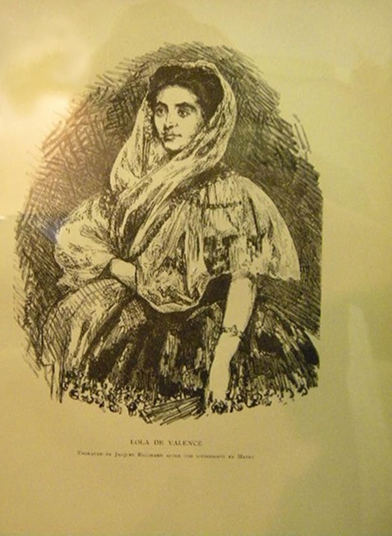 Edouard Manet (After) - Lola De Valence: Artist: Edouard Manet (After) Title: Lola De Valence Year: Originally executed in 1889 published in 1924 Dimensions: 8 3/4in. by 6 1/2in. Edition: From the limited edition Medium: Offset lithograph