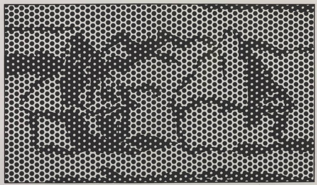 Roy Lichtenstein - Haystack #7: Artist: Roy Lichtenstein Title: Haystack #7 Year: 1969 Dimensions: 6.5in. by 9.5in. Edition: From the rare limited edition Publisher: Gemini G.E.L. Los Angeles Suite: The Monet Haystacks Medium: