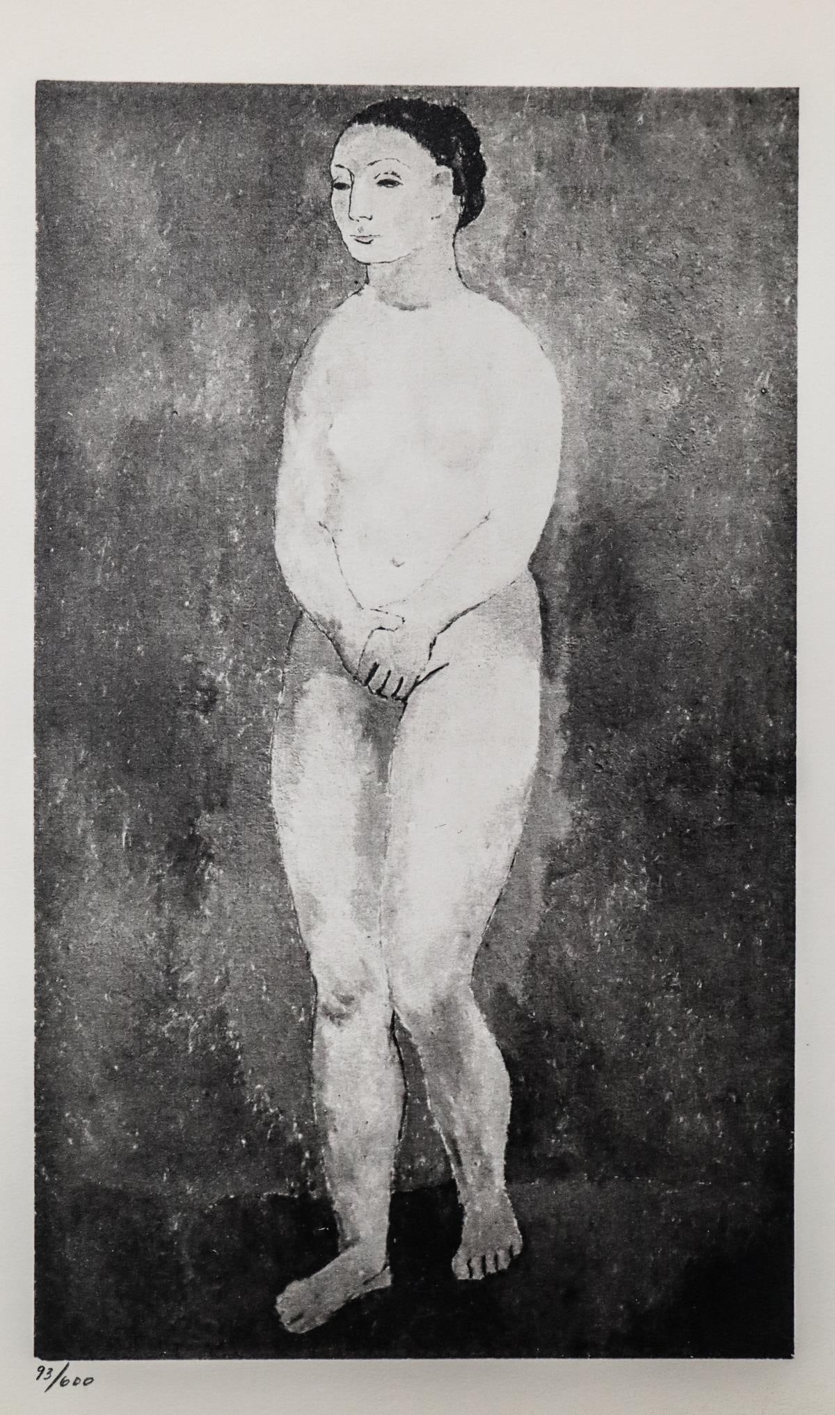 Pablo Picasso - Nu: Artist: Pablo Picasso Title: Nu Dimensions: 8.5in. by 11in. Edition: From the rare limited edition of 600 Suite: Pablo Picasso by Eugenio D'Ors Medium: Lithograph on paper Condition: Excellent Comes