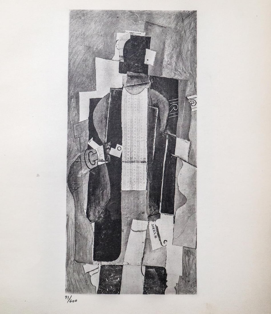 Pablo Picasso - Le fumeur: Artist: Pablo Picasso Title: Le fumeur Dimensions: 8.5in. by 11in. Edition: From the rare limited edition of 600 Suite: Pablo Picasso by Eugenio D'Ors Medium: Lithograph on paper Condition: Excellent