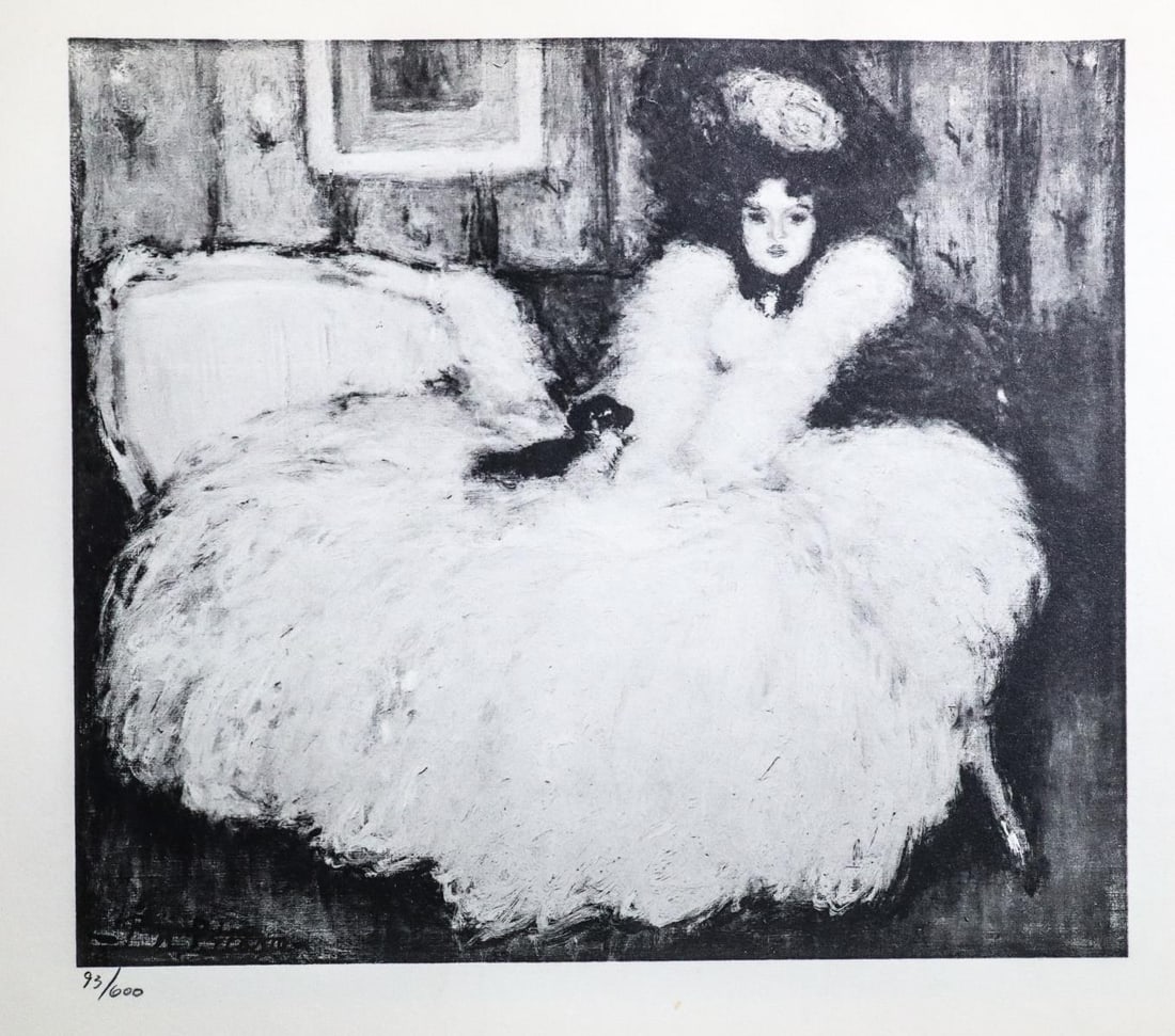 Pablo Picasso - Femme dans un fauteuil: Artist: Pablo Picasso Title: Femme dans un fauteuil Dimensions: 8.5in. by 11in. Edition: From the rare limited edition of 600 Suite: Pablo Picasso by Eugenio D'Ors Medium: Lithograph on paper