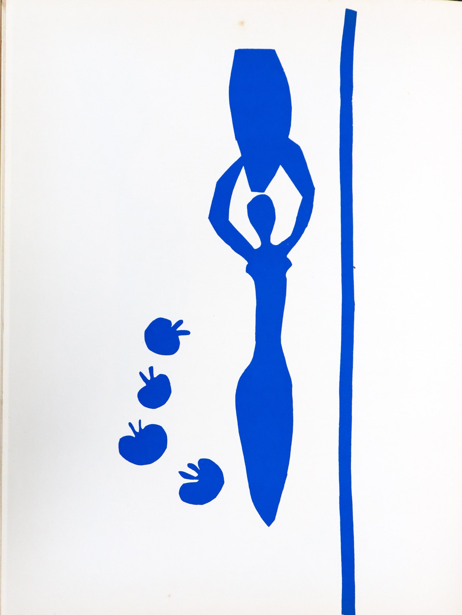 Henri Matisse - Untitled from Verve Suite: Artist: Henri Matisse Title: Untitled from Verve Suite Year: 1952 Dimensions: 14 x 10 1/4 in. Edition: From the rare limited edition Publisher: Teriade, Paris, Dec 1952. Verve vol VI no 27/28 Medium: