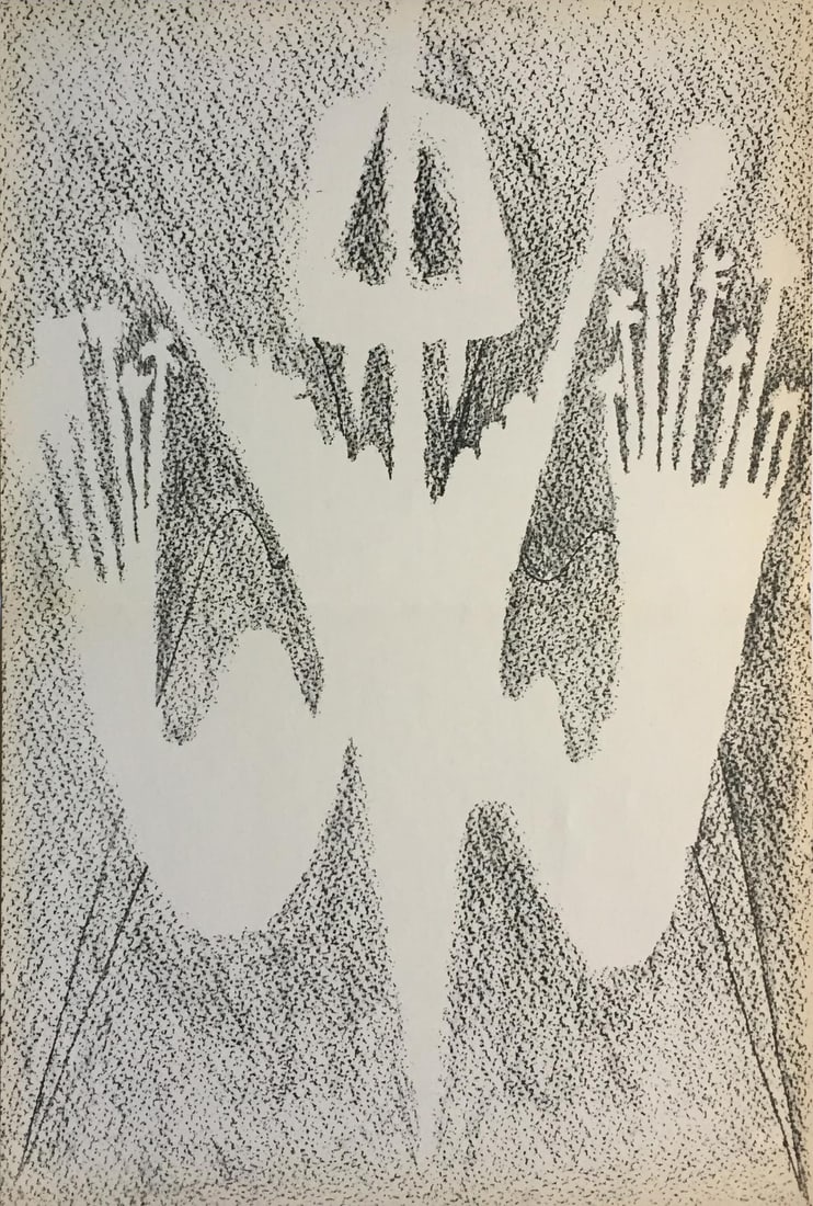 Wifredo Lam - Untitled I: Artist: Wifredo Lam Title: Untitled I Year: 1963 Dimensions: 19 1/4in. by 12 3/4in. Edition: From the Rare Limited Edition Publisher: Krugier et Cie