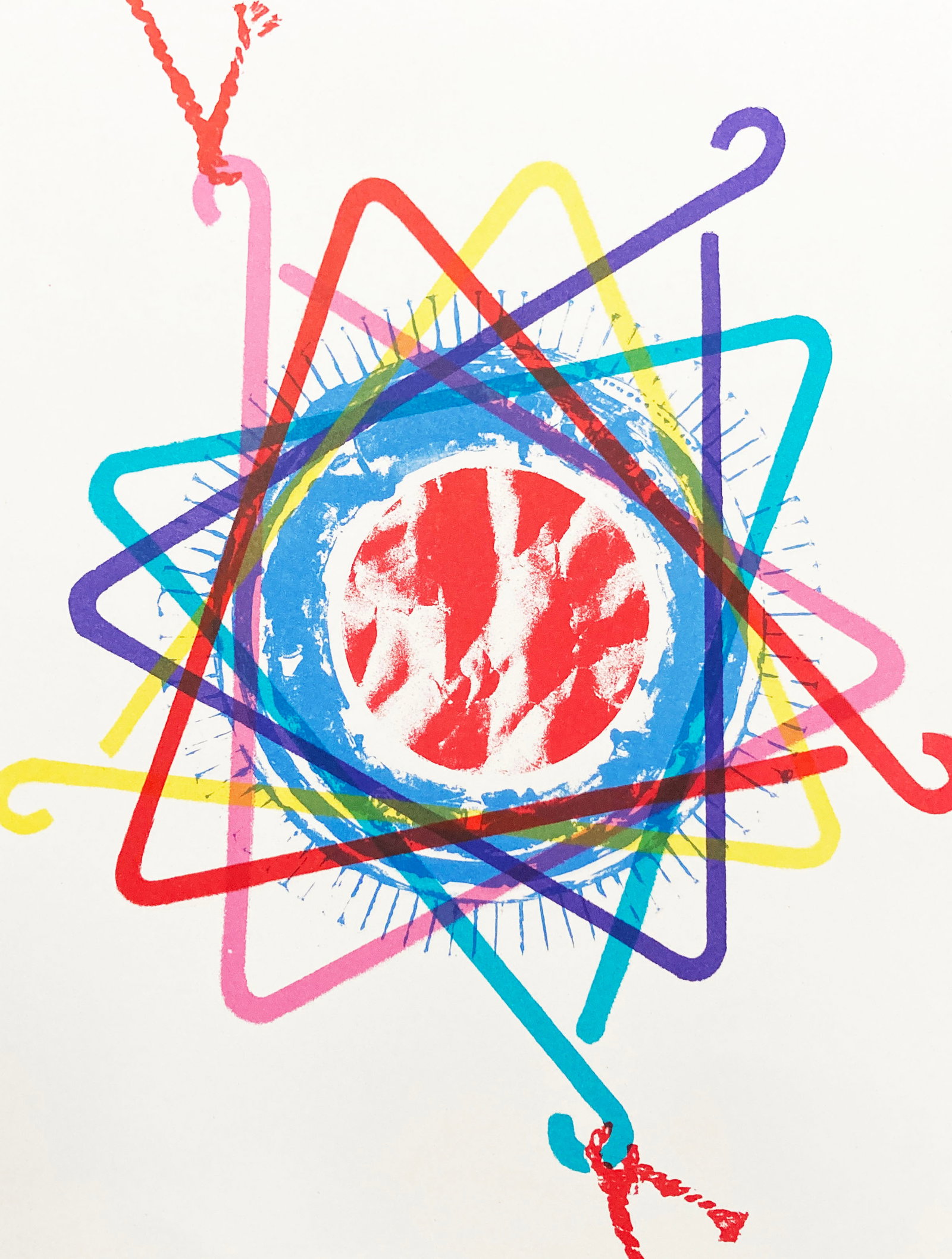 James Rosenquist - Auto Tire, Dinner Triangle (1 of 1)