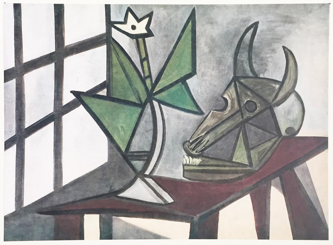 Pablo Picasso (After)- Nature Morte (XIII): Artist: Pablo Picasso (After) Title: Nature Morte (XIII) Year: 1946 Dimensions: 14 3/4in. by 10 7/8in. Edition: From the Rare Limited Edition Publisher: Les Edi