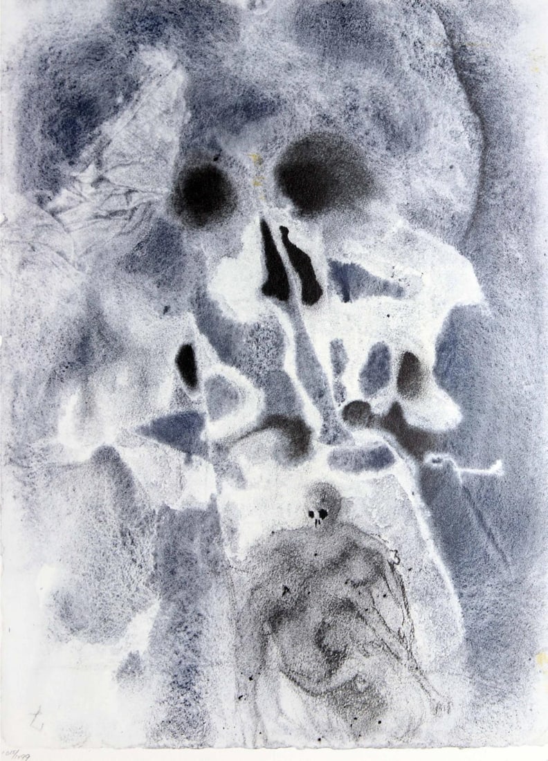 Salvador Dali - Iosia sepultus in mausoleo patrum: Artist: Salvador Dali Title: Iosia sepultus in mausoleo patrum Year: 1969 Dimensions: 19in. by 13.75in. Edition: From the limited edition of 1499 Publisher: Riz