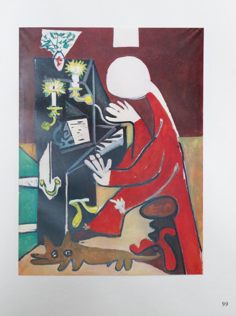 Pablo Picasso (After) - Les Menines V: Artist: Pablo Picasso (After) Title: Les Menines V Year: 1957 Dimensions: 7.5in. by 9in. Edition: From the rare limited edition of 100 Publisher: Editions Cercle D'art Paris Suite: Les Menines Et La