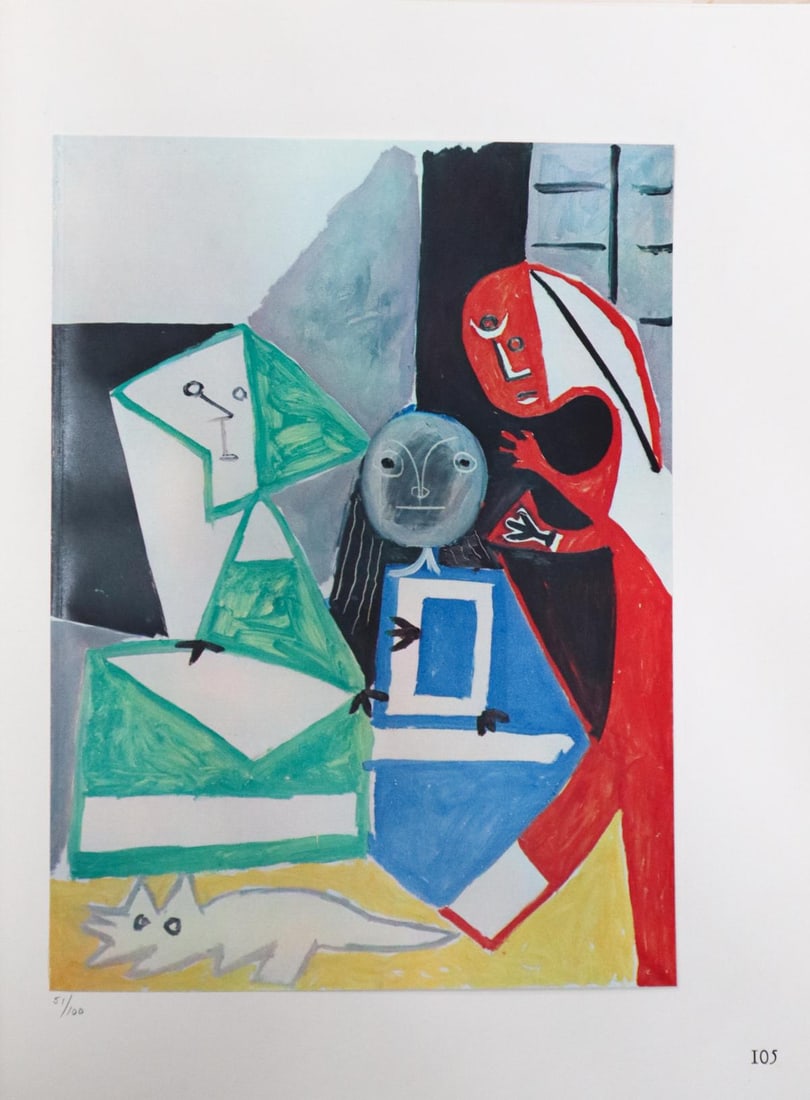 Pablo Picasso (After) - Les Menines VIII: Artist: Pablo Picasso (After) Title: Les Menines VIII Year: 1957 Dimensions: 7.5in. by 9in. Edition: From the rare limited edition of 100 Publisher: Editions Cercle D'art Paris Suite: Les Menines Et