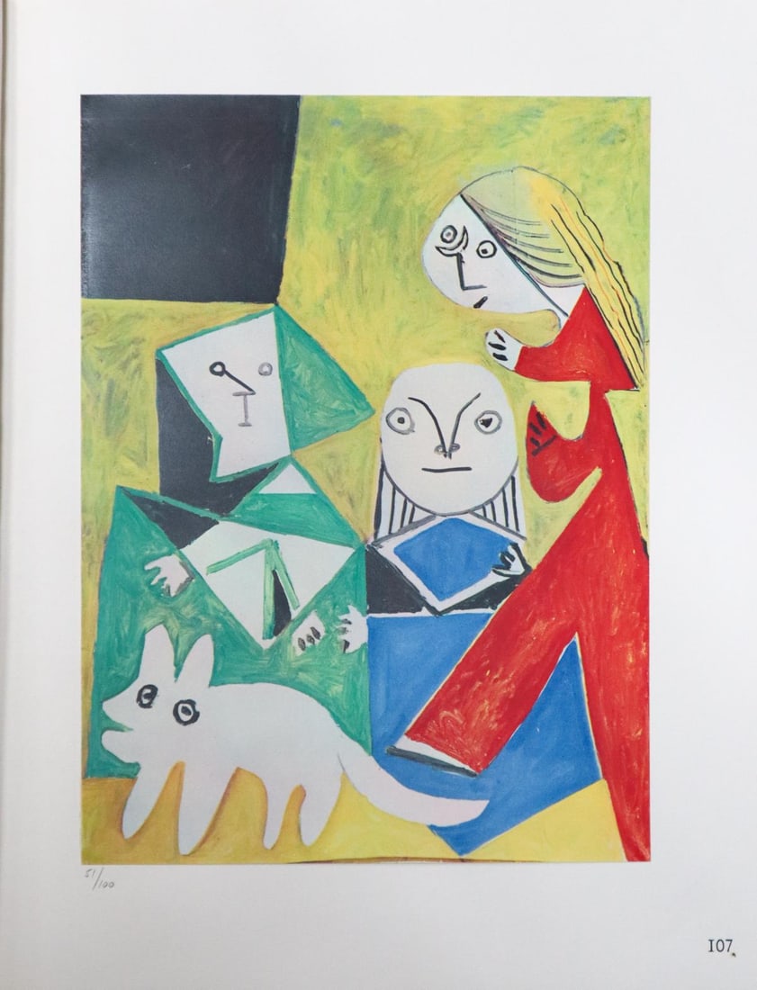 Pablo Picasso (After) - Les Menines IX: Artist: Pablo Picasso (After) Title: Les Menines IX Year: 1957 Dimensions: 7.5in. by 9in. Edition: From the rare limited edition of 100 Publisher: Editions Cercle D'art Paris Suite: Les Menines Et La