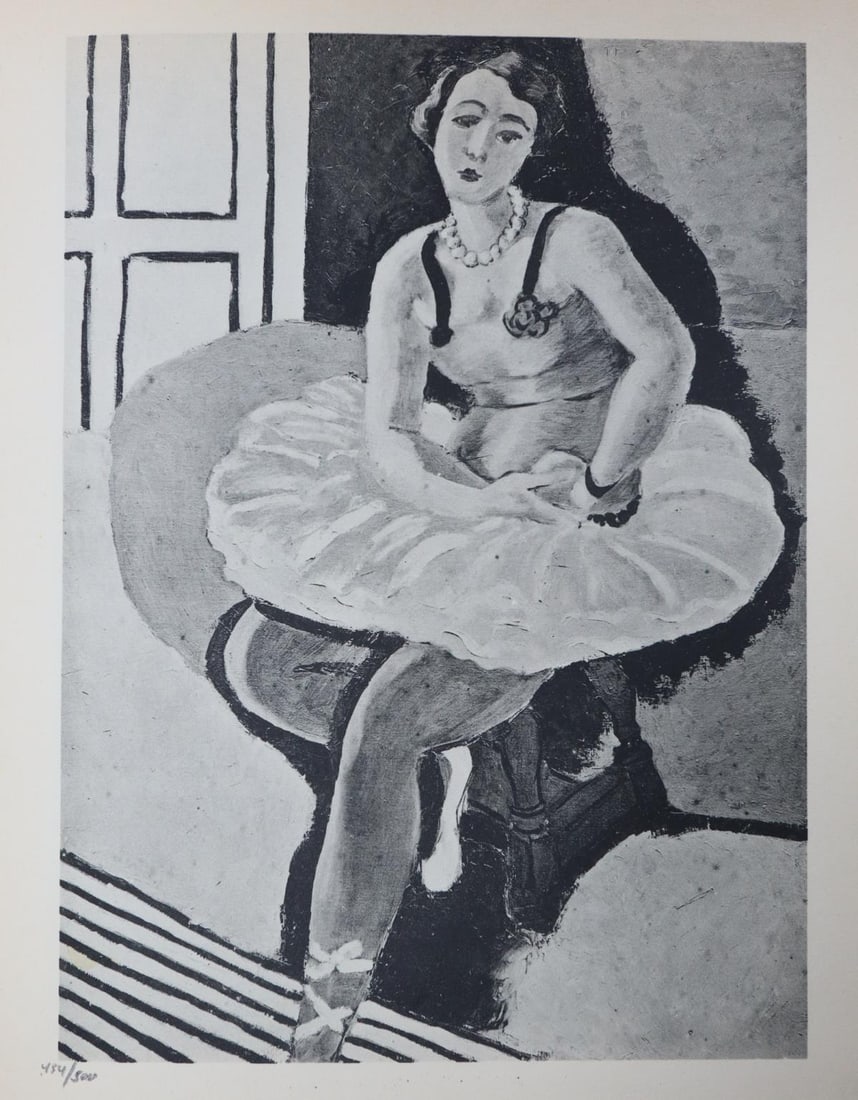 Henri Matisse - Untitled XII from"XX Siecle No .4" (After): Artist: Henri Matisse Title: Untitled XII from"XX Siecle No .4" Year: 1927 Dimensions: 11in. by 8.75in. Edition: From the rare limited edition of 500 Publisher: