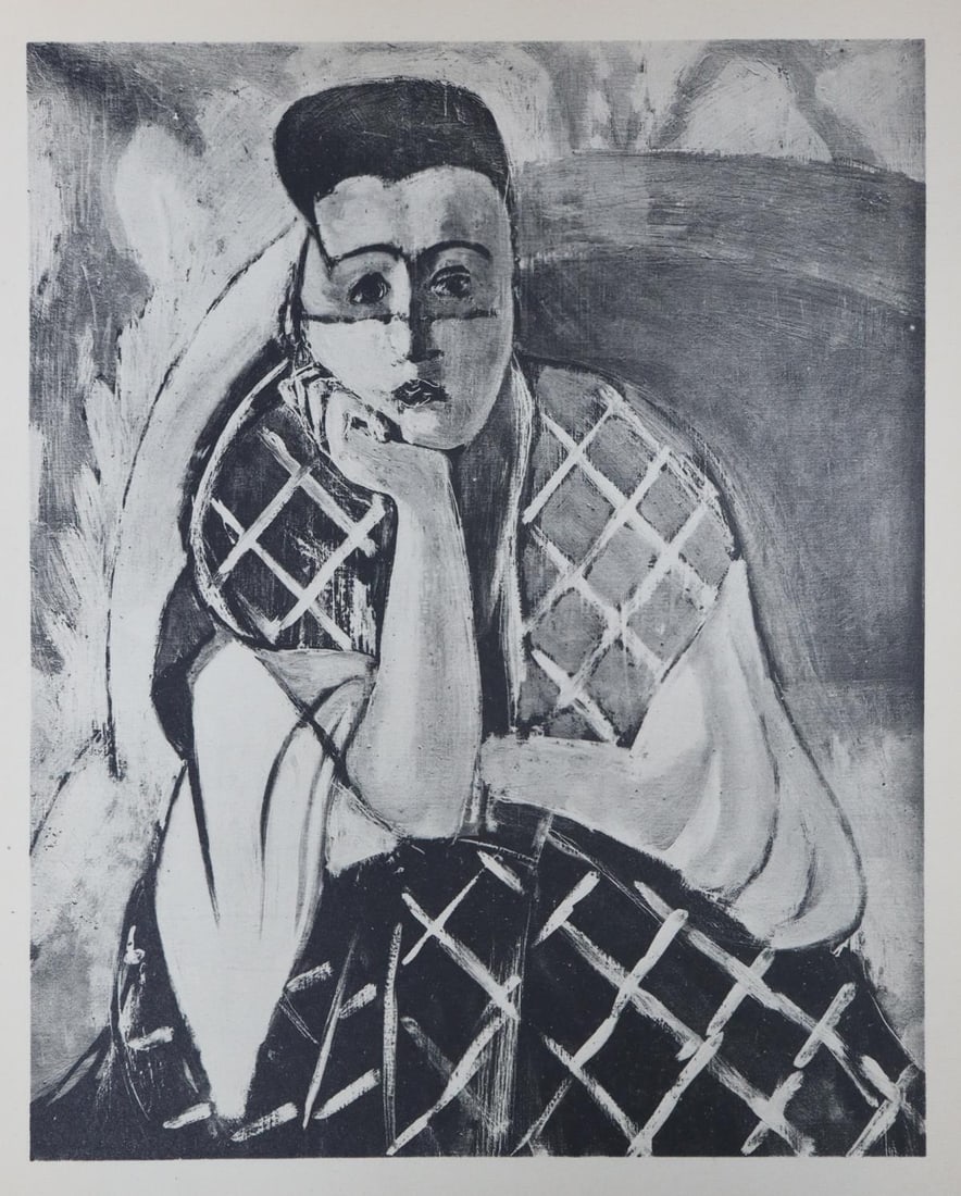 Henri Matisse - Untitled XV from"XX Siecle No .4" (After): Artist: Henri Matisse Title: Untitled XV from"XX Siecle No .4" Year: 1927 Dimensions: 11in. by 8.75in. Edition: From the rare limited edition of 500 Publisher: