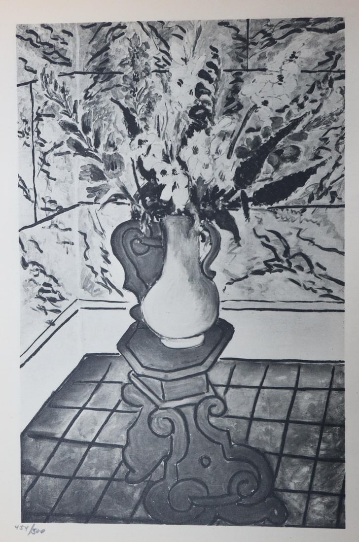 Henri Matisse - Untitled XVI from"XX Siecle No .4" (After): Artist: Henri Matisse Title: Untitled XVI from"XX Siecle No .4" Year: 1927 Dimensions: 11in. by 8.75in. Edition: From the rare limited edition of 500 Publisher: