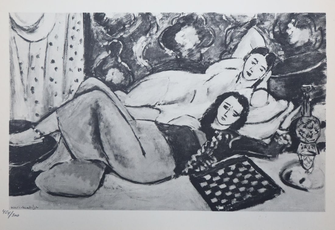 Henri Matisse - Untitled XVII from"XX Siecle No .4" (After): Artist: Henri Matisse Title: Untitled XVII from"XX Siecle No .4" Year: 1927 Dimensions: 11in. by 8.75in. Edition: From the rare limited edition of 500 Publisher: