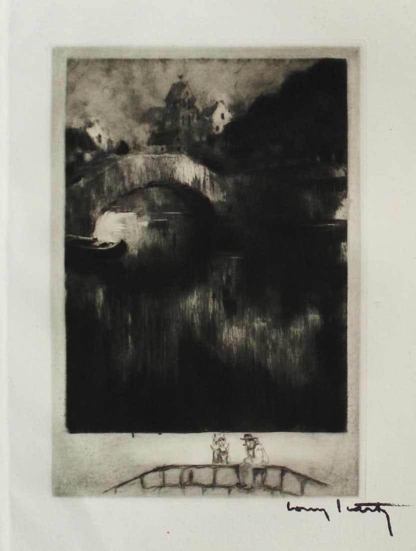 Louis Icart - Untitled VII from Le Sixieme Mariage de: Artist: Louis Icart Title: Untitled VII from Le Sixieme Mariage de Barbe Bleue Year: 1938 Dimensions: 10in. by 13in. Edition: From the Rare Limited Edition of 45 Publisher: Le Vasseur et Cie. Paris