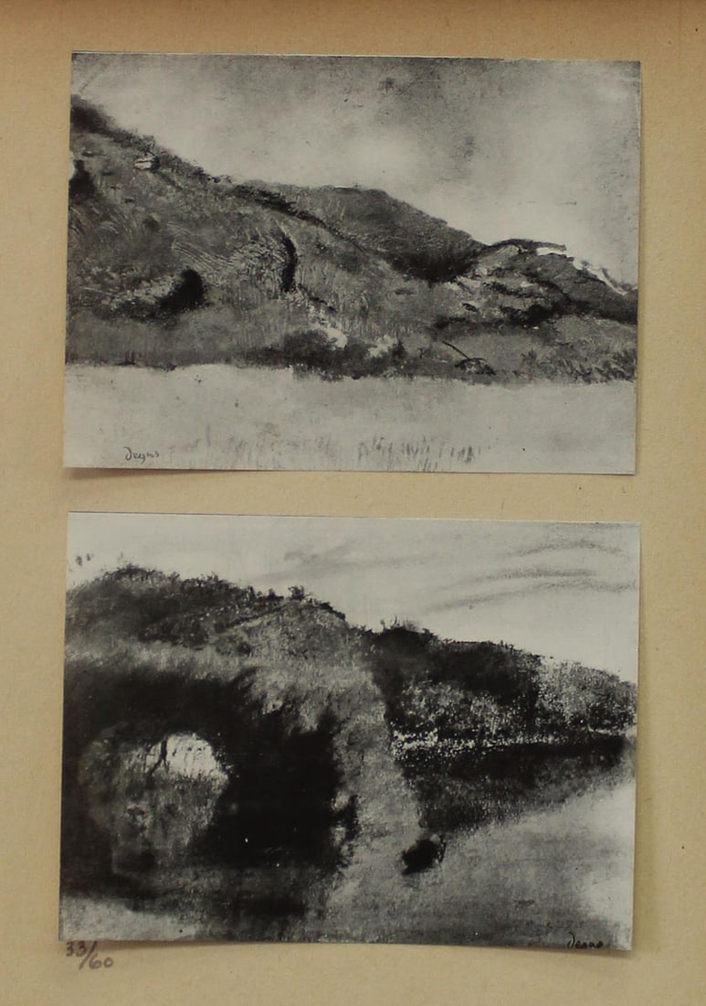 Edgar Degas (after) - Bords de Riviere: Artist: Edgar Degas (after) Title: Bords de Riviere Year: 1919 Dimensions: 7.5in. by 10in. Edition: from the rare limited edition of 60 Publisher: Imprimerie J. Langlois in Faubourg St-Martin Paris.