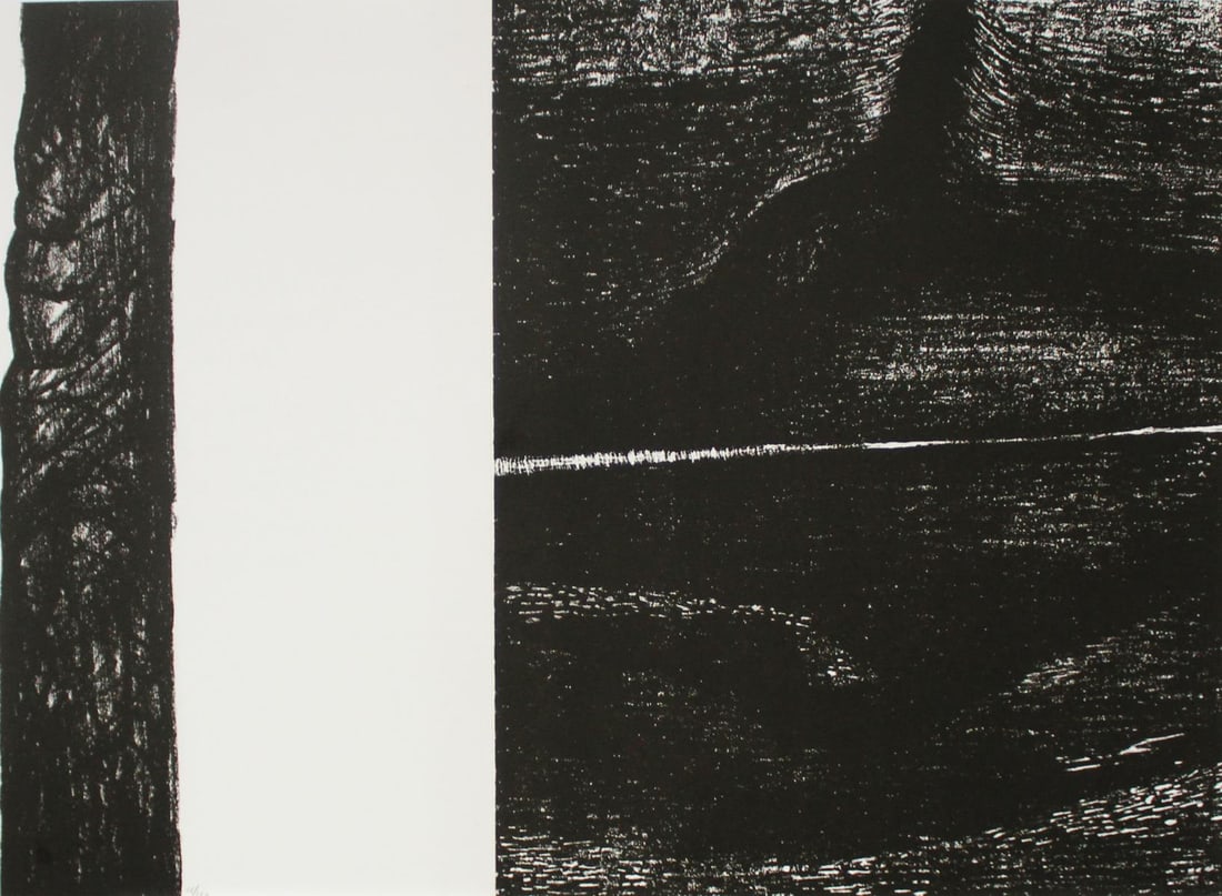 Henry Moore - Untitled II: Artist: Henry Moore Title: Untitled II Year: 1974 Dimensions: 16in. by 22in. Edition: From the Rare Limited Edition Publisher: Petersburg Press Suite: Auden Poems Medium: Lithograph on Paper