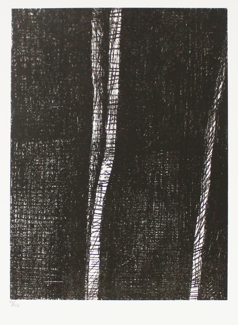 Henry Moore - Untitled III: Artist: Henry Moore Title: Untitled III Year: 1974 Dimensions: 16in. by 13in. Edition: From the Rare Limited Edition Publisher: Petersburg Press Suite: Auden Poems Medium: Lithograph on Paper
