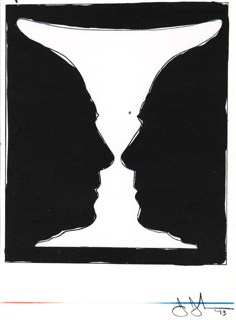 Jasper Johns - Cup 2 Picasso: Artist: Jasper Johns Title: Cup 2 Picasso Year: 1973 Dimensions: 12.25in. by 9.25in. Edition: From the limited edition Medium: Original lithograph in color on