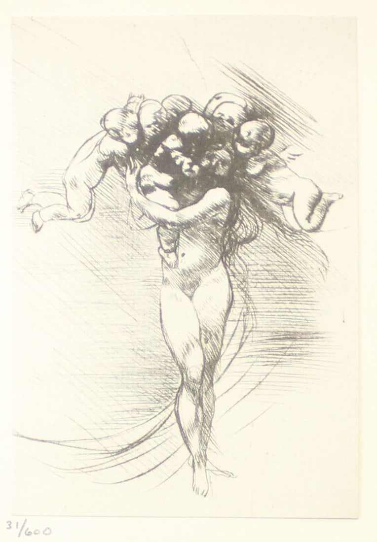 Auguste Rodin - Le Printemps: Artist: Auguste Rodin Title: Le Printemps Year: 1907 Dimensions: 6in. by 9in. Edition: From the Rare Limited Edition of 600 Publisher: Societe de Propagation des Livres d'Art Suite: Ceramiste Medium: