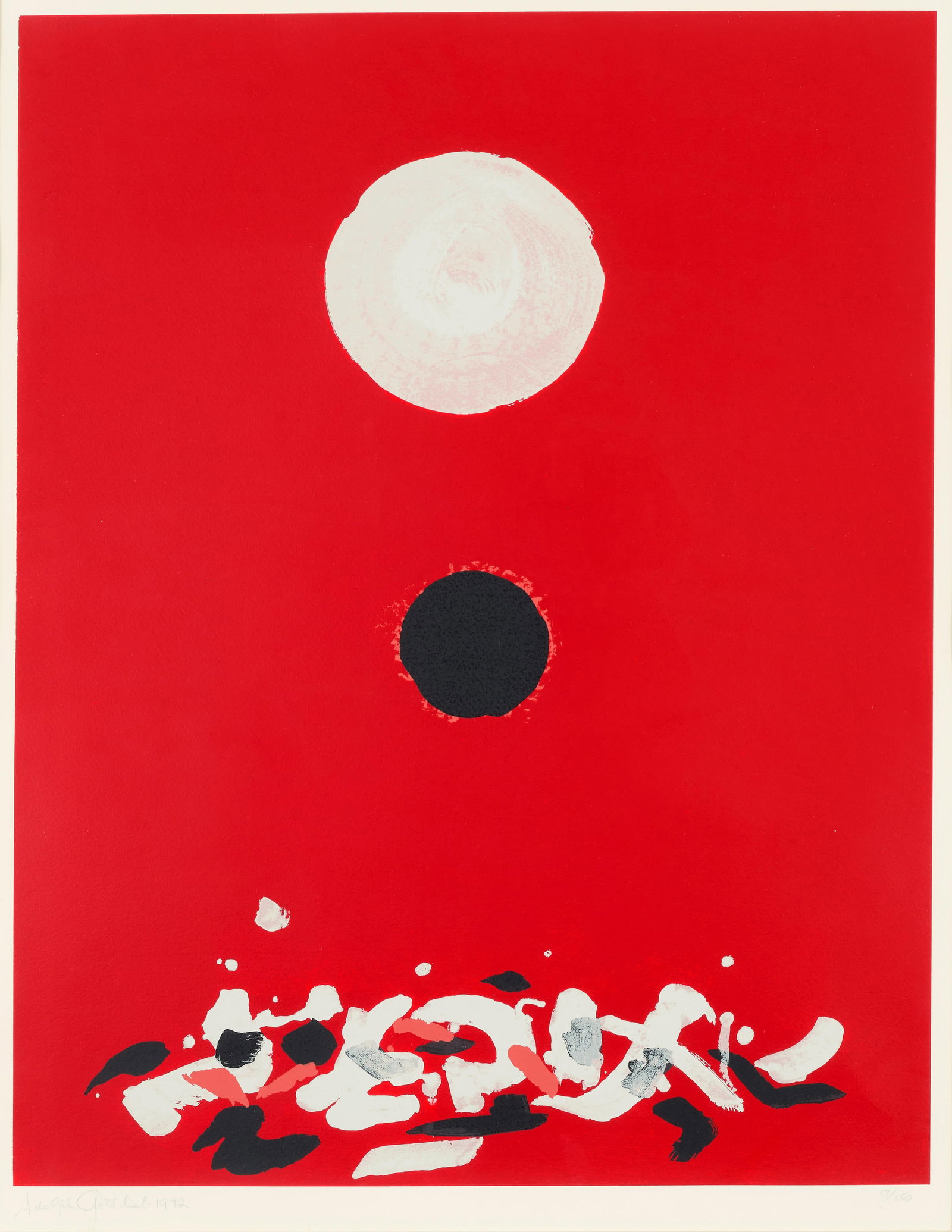 Adolph Gottlieb - Crimson Ground (1 of 1)