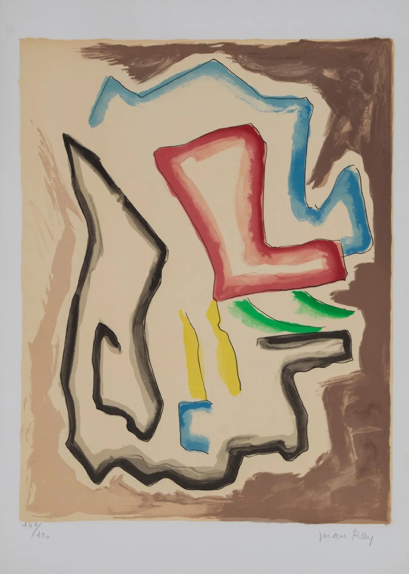 Man Ray - Untitled (from On the Origin of Species by Irrational Selection): Artist: Man Ray Title: Untitled (from On the Origin of Species by Irrational Selection) Year: 1971 Dimensions: 20 x 14 1/4 in. Edition: From the rare limited edition of 181 Publisher: XXe?me sie?cle,
